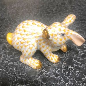 Herend hand painted rabbit